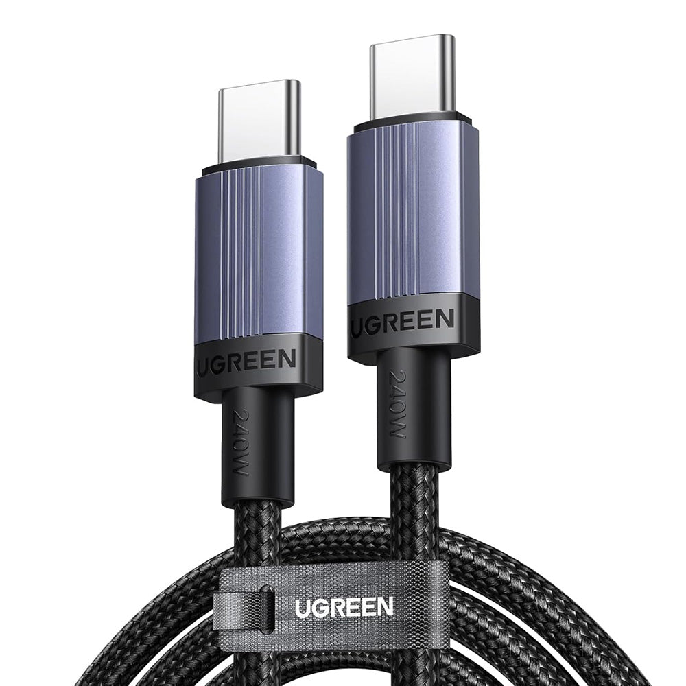 Kabl za podatke i punjenje USB-C - USB-C UGREEN L532, 240W, 1m, Sivi
