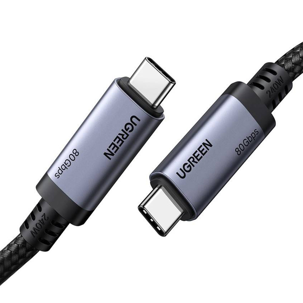 Kabl za Prenos Podataka i Punjenje USB-C - USB-C UGREEN L706 (65383), 240W, 1m, Crni
