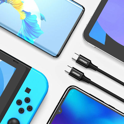 Kabl za prenos podataka i punjenje USB-C - USB-C UGREEN US300 (80371), 100W, 1m, Crni