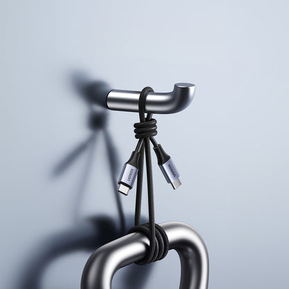 Kabl za podatke i punjenje USB-C - USB-C UGREEN US535, 240W, 1m, Sivi