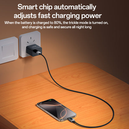 Kabl za prenos podataka i punjenje USB-C - USB-C Yesido CA179 Display, 100W, 1.2m, Crni