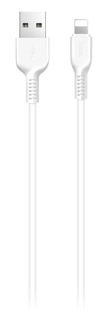 Kabl za podatke i punjenje USB-A - Lightning HOCO Flash X20, 18W, 1m, Bel