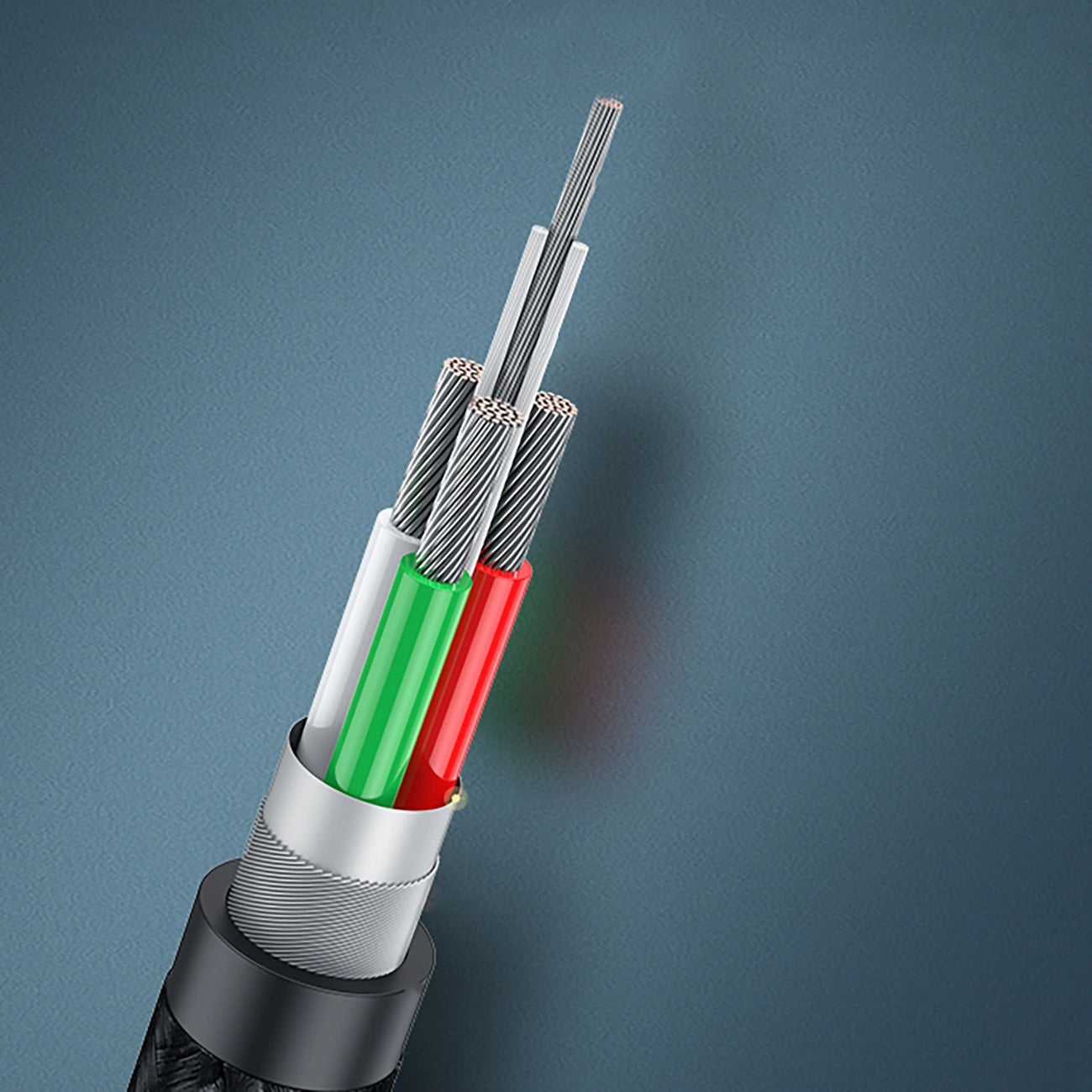 Kabel za pisač UGREEN US370, USB-C - USB-B, 2m, Crni