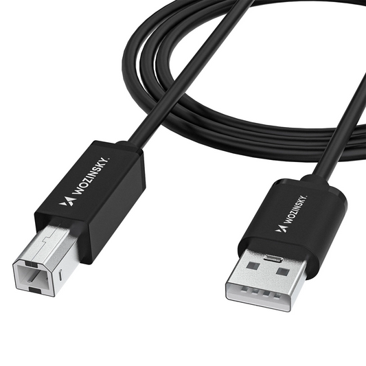 Kabl za štampač WZK WKDDY3S, USB-A - USB-B, 2m, Crni