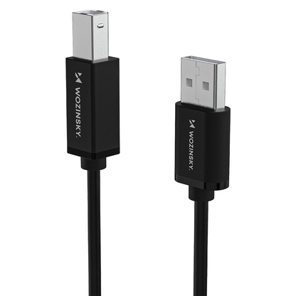 Kabl za štampač WZK WKDDY3S, USB-A - USB-B, 2m, Crni