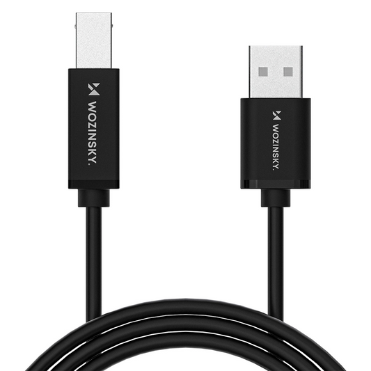 Kabl za štampač WZK WKDDY3S, USB-A - USB-B, 2m, Crni