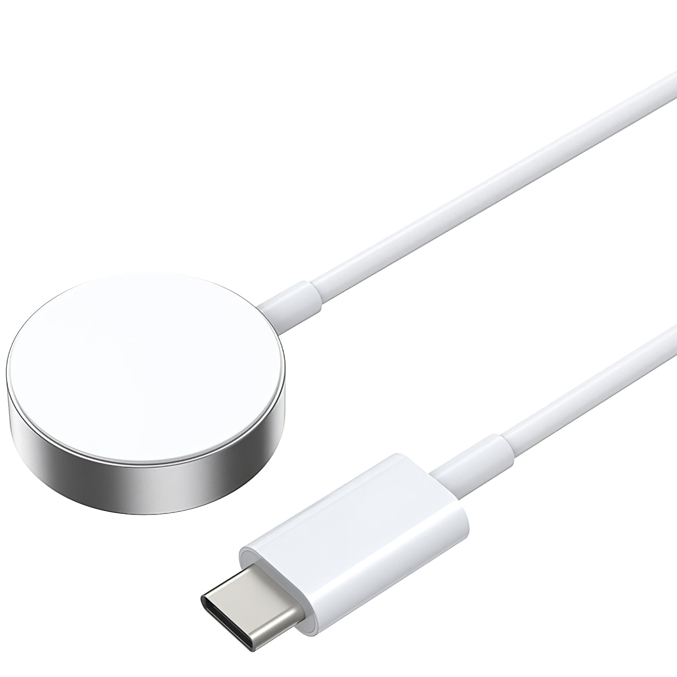 Bežični punjač BWOO WL-18 za Apple Watch Series, USB-C, Bela