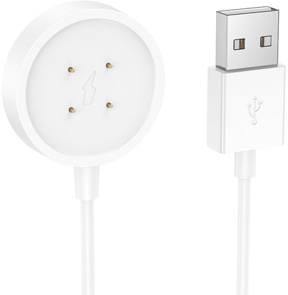 Kabl za punjenje za Smartwatch HOCO Y24, USB-A, Beli