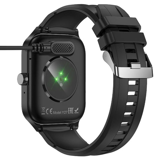Kabl za punjenje za Smartwatch HOCO Y26 / Y27, USB-A, Crni