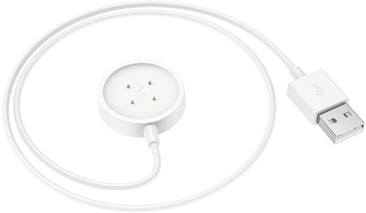 Kabl za punjenje za Smartwatch HOCO Y24, USB-A, Beli