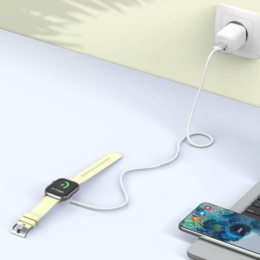 Kabl za punjenje Tech-Protect MC02 Ultraboost za Apple Watch Series, Beli