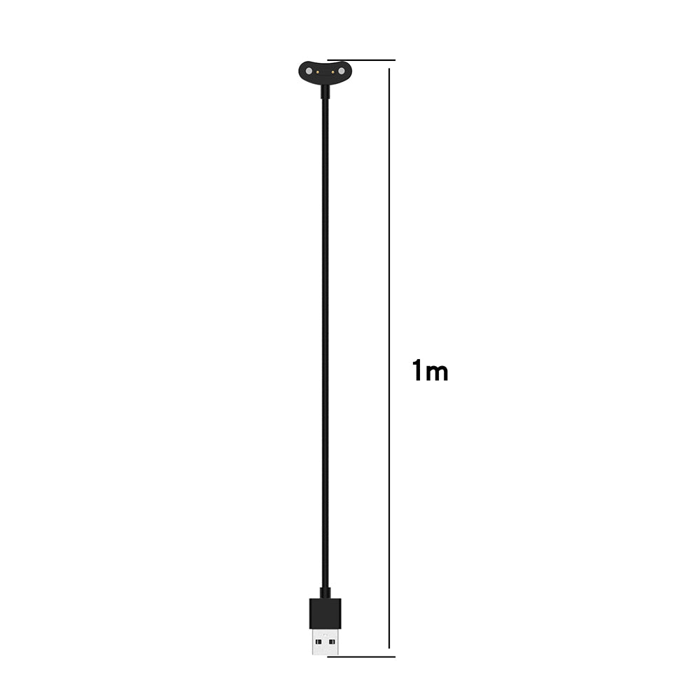 Kabl za punjenje Techsuit TCW1 za Mobvoi Watch Series, USB-A, Crni