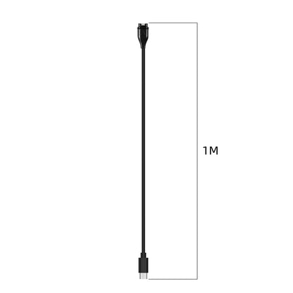 Kabl za punjenje Techsuit TGC2 za Garmin Watch Fenix / vivoactive seriju, USB-C, Crni