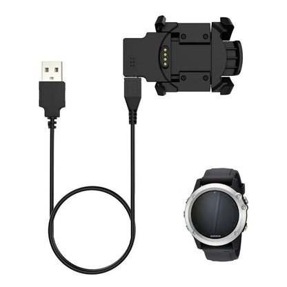 Kabl za punjenje Techsuit TGC5 za Garmin Fenix 3 Sapphire / 3 HR / 3, USB-A, Crni