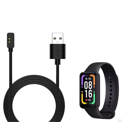 Kabl za punjenje Techsuit TXC2 za Xiaomi Smart Band 7 Pro / Redmi Watch 2 / Watch 2 Lite, USB-A, Crni