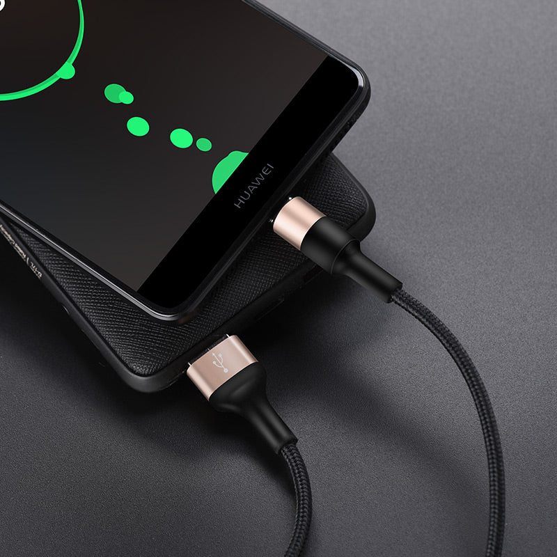 Kabl za Podatke i Punjenje USB-A - USB-C HOCO X26 Xpress, 18W, 1m, Zlatni