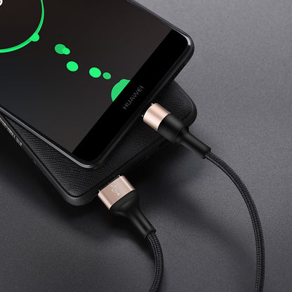 Kabl za Podatke i Punjenje USB-A - USB-C HOCO X26 Xpress, 18W, 1m, Zlatni