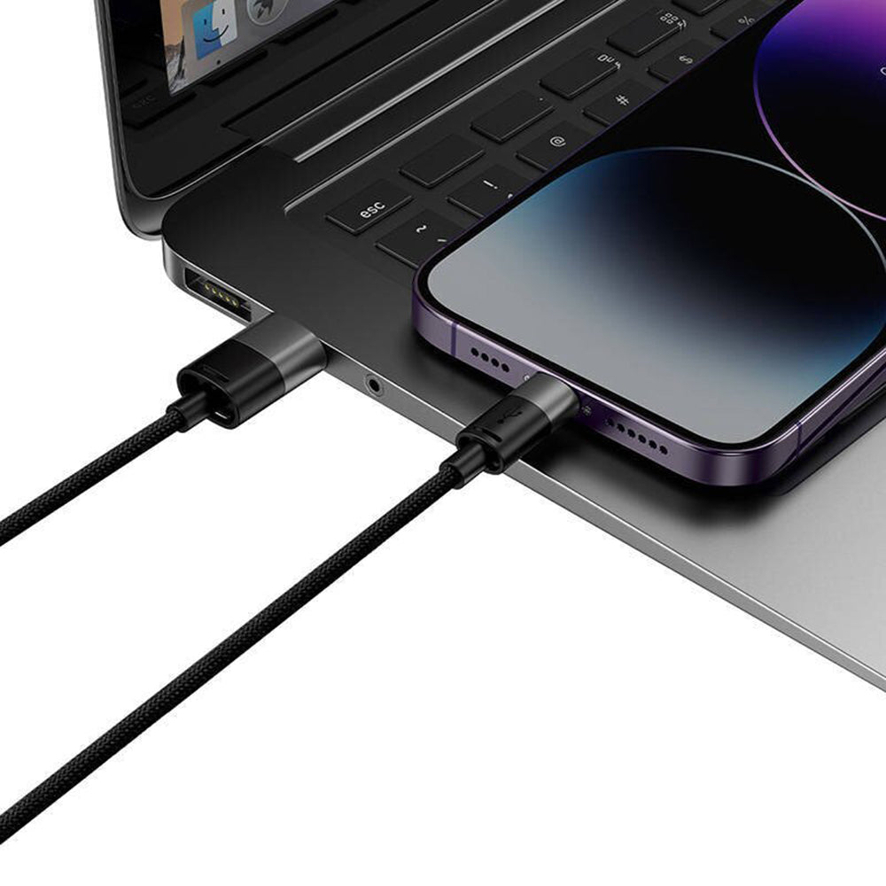 Kabl za punjenje USB-A - Lightning / microUSB / USB-C Baseus StarSpeed 3in1, 20W, 0.6m, Crni P10319900111-00