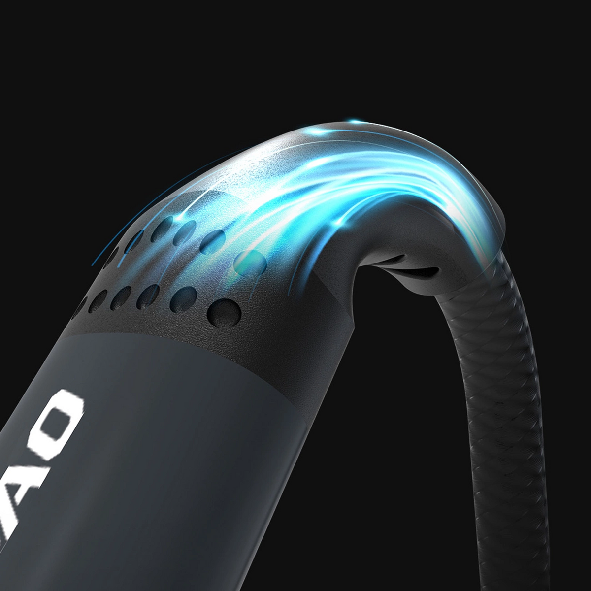 USB-A kabl za punjenje - Lightning / microUSB / USB-C Dudao L3E 3in1, 60W, 1.2m, Crna