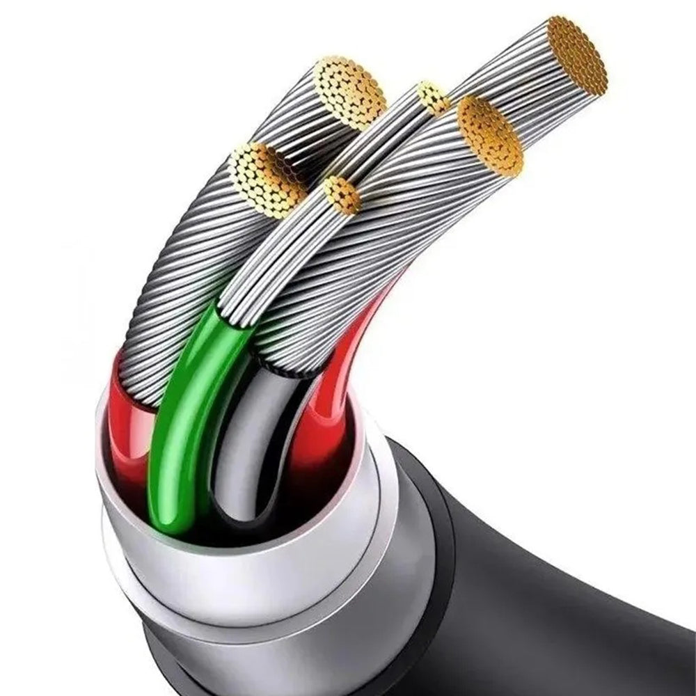 Kabl za punjenje USB-A - Lightning / microUSB / USB-C Baseus 3u1, 100W, 1.5m, Beli P10377705213-00