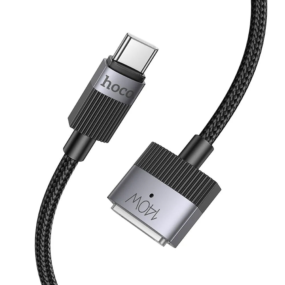 Kabl za punjenje HOCO U141, USB-C - MagSafe 3, 140W, 1.8m, Crni