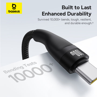 Kabl za punjenje USB-C - 3 x USB-C Baseus Flash Series III 3in1, 100W, 1.5m, Crni P10377503111-00