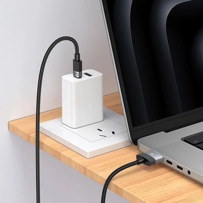Kabl za punjenje HOCO U141, USB-C - MagSafe 3, 140W, 1.8m, Crni