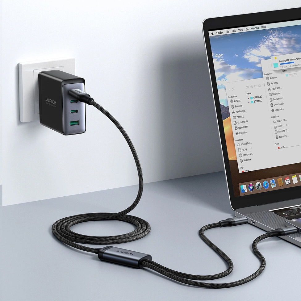 USB-C Charging Cable - USB-C Joyroom SA21-1T2, 100W, 1.5m, Black 