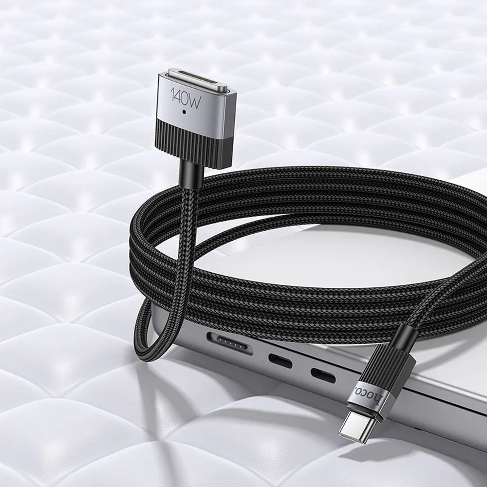 Kabl za punjenje HOCO U141, USB-C - MagSafe 3, 140W, 1.8m, Crni