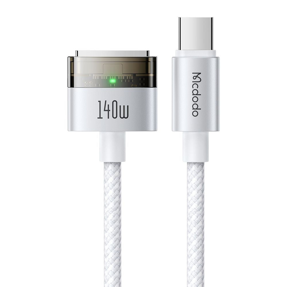 Kabl za punjenje McDodo CA-2071, USB-C - MagSafe 3, 140W, 2m, Beli