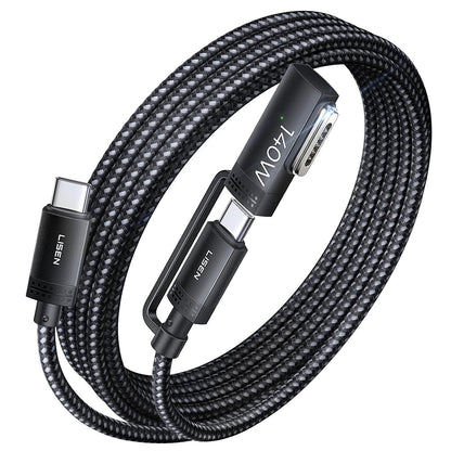 USB-C - USB-C / MagSafe 3 Lisen kabl za punjenje, 140W, 2m, Siva YL0124070021