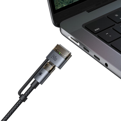 USB-C - USB-C / MagSafe 3 kabl za punjenje Mcdodo CA-8860, 240W, 2m, Crna