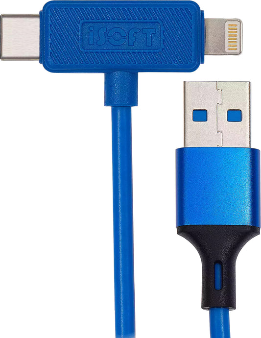 Lightning / USB-C kabl iSOFT IS-006 Easy Restore Mode za Apple iPhone seriju