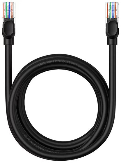 Cablu Retea Baseus, UTP, Cat5, 3m, Crni B00133206111-04