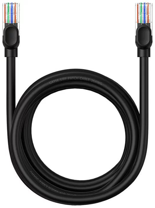 Cablu Retea Baseus, UTP, Cat5, 3m, Crni B00133206111-04