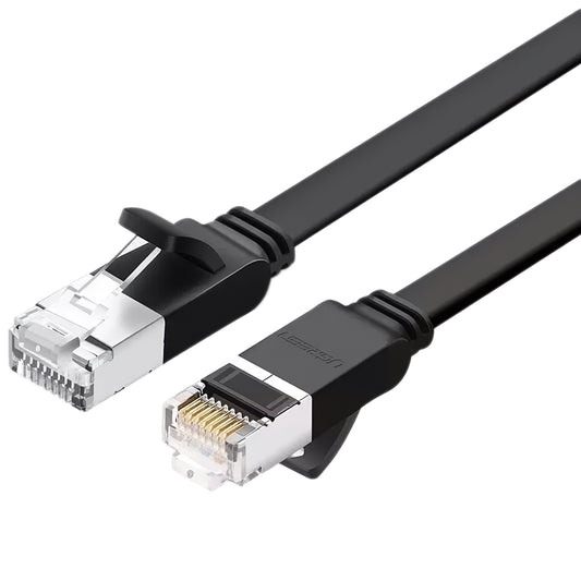 Kabl za mrežu UGREEN NW101 Flat, UTP, Cat6, 1m, Crni