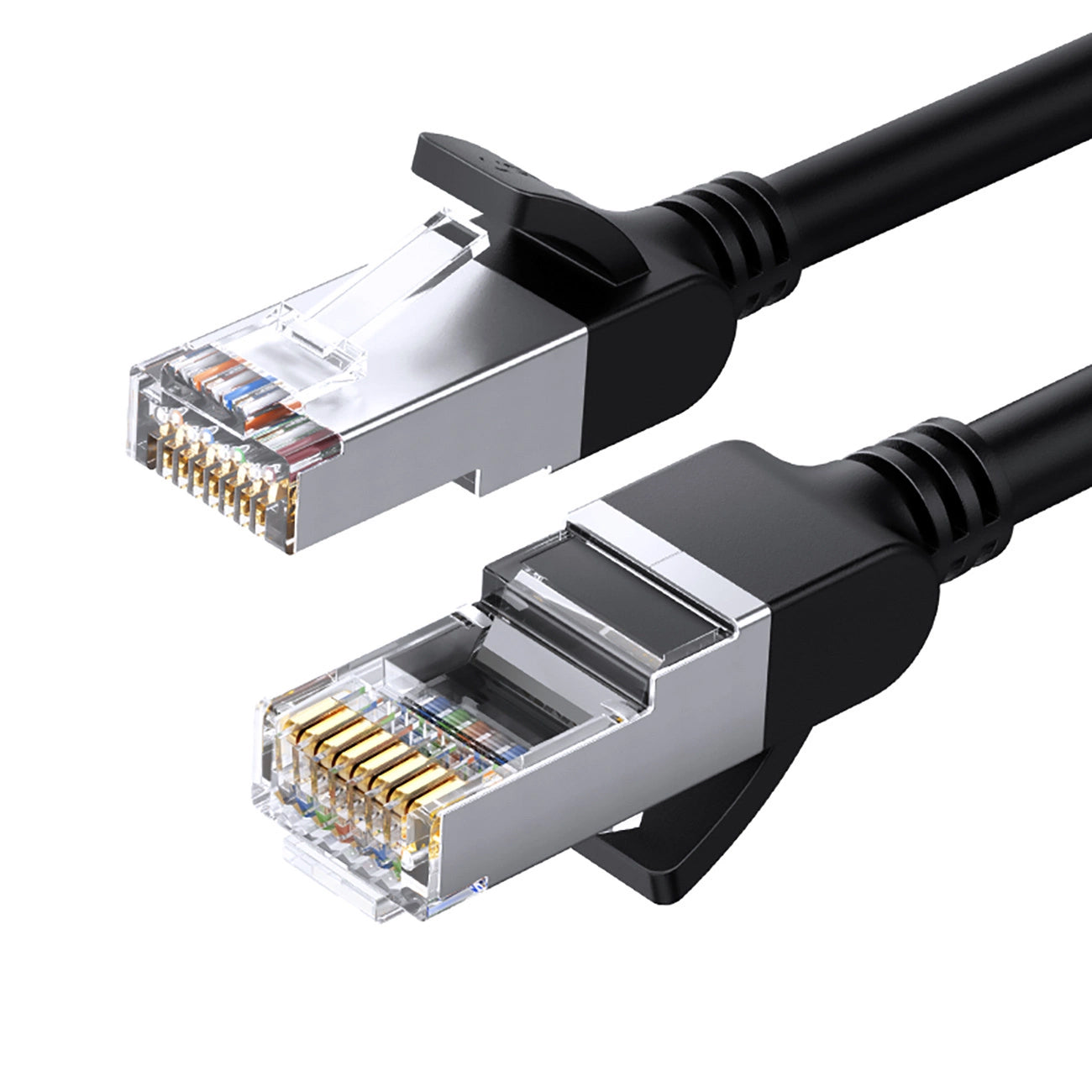 Network Cable UGREEN NW101, UTP, Cat6, 2m, Black 
