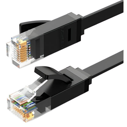Mrežni kabl UGREEN NW102 Flat, UTP, Cat6, 0.5m, Crni