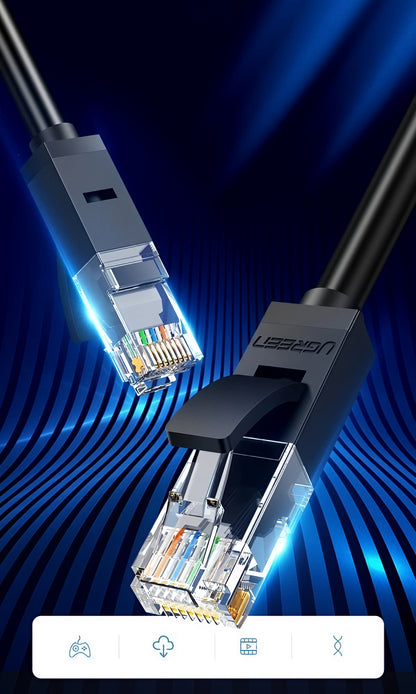 Mrežni kabl UGREEN NW102, UTP, Cat6, 15m, Crni