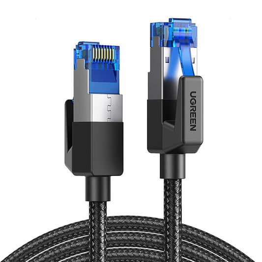 Network Cable UGREEN NW153, UTP, Cat8, 1.5m, Black 