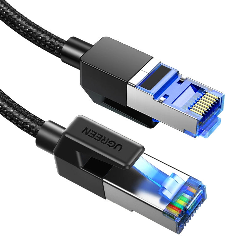 Network Cable UGREEN NW153, UTP, Cat8, 1.5m, Black 