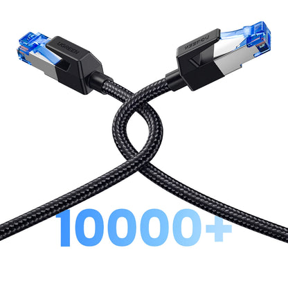 Network Cable UGREEN NW153, UTP, Cat8, 1.5m, Black 