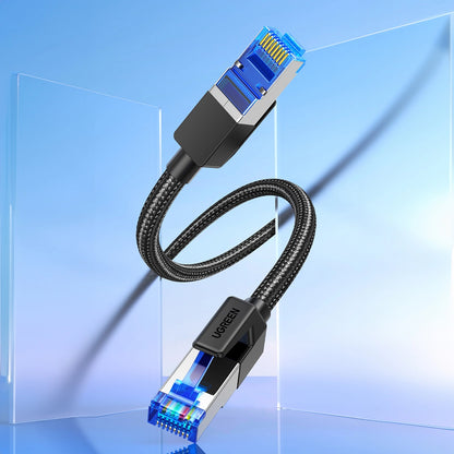 Network Cable UGREEN NW153, UTP, Cat8, 1.5m, Black 
