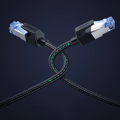 Network Cable UGREEN NW153, UTP, Cat8, 1.5m, Black 