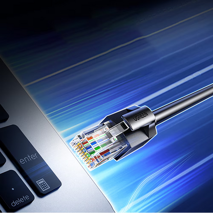 Mrežni kabl UGREEN NW316, UTP, Cat6, 8m, Crni