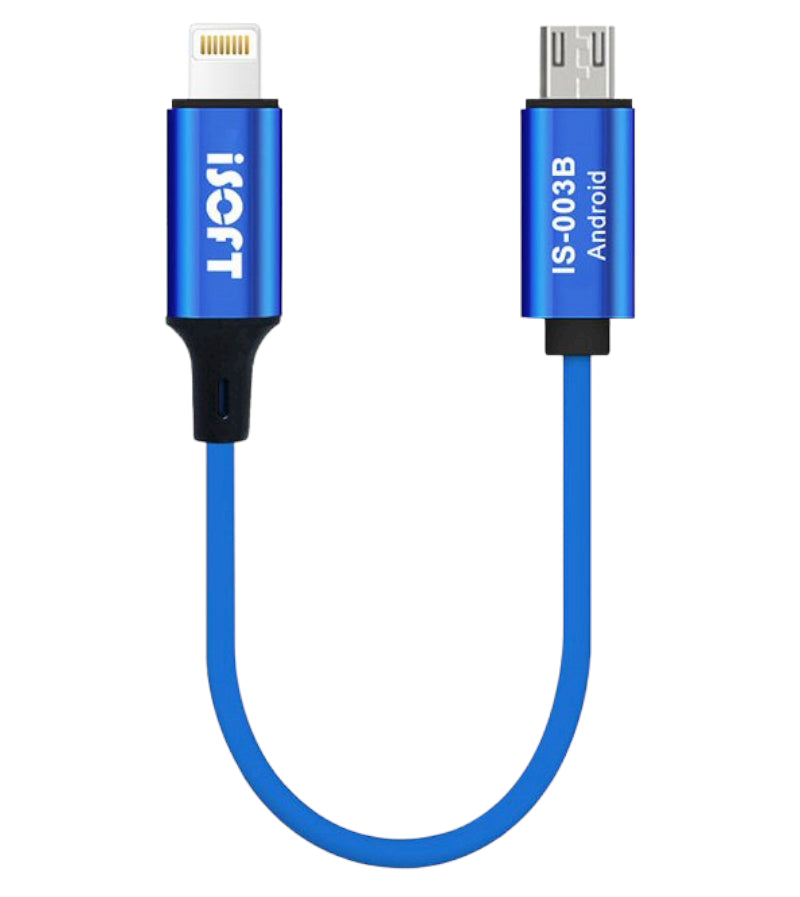 Kabl za prenos podataka iSOFT IS-003B, Interfejs Lightning - microUSB