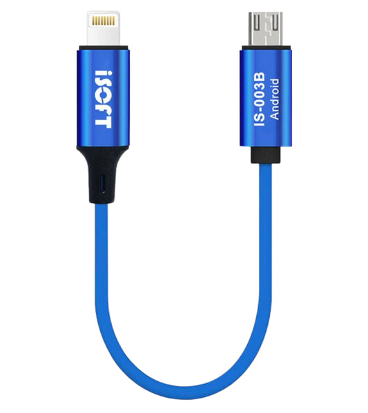 Kabl za prenos podataka iSOFT IS-003B, Interfejs Lightning - microUSB