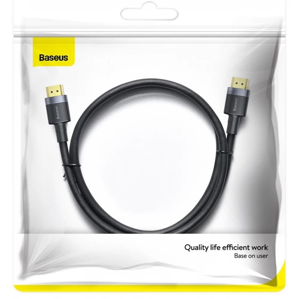 Baseus Cafule Video Cable, HDMI - HDMI, 4K, 2m, Black CADKLF-F01