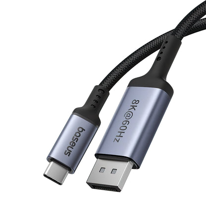 Audio and Video Cable USB-C - DisplayPort USB-C Baseus Ultra Clarity, 8K, 1.5m, Black B006337070D111-00 
