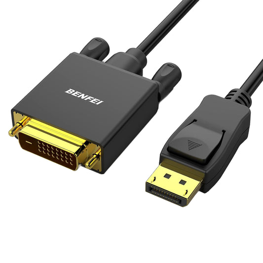 Benfei video kabl, DisplayPort - DVI, 1080P, 0.9m, Crna